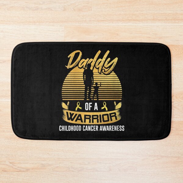Item preview, Daddy Of A Warrior Childhood Cancer Awareness Fighter Support - Daddy Of Warrior designed and sold by JenniaStore.