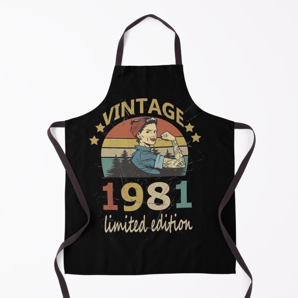 Item preview, vintage limited edition Personalize Vintage 1981 Limited Edition Long Sleeves For Men or Women, Born in 1981 Sweatshirt, 41 Years Old Retro Classic Essential T-Shirt designed and sold by SimoSaladain.