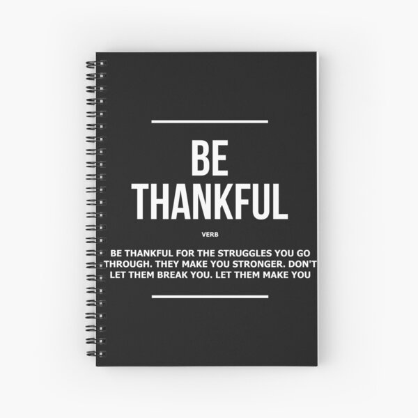 Item preview, Be Thankful Definition Thankful Grateful Blessed Be Thankful Verb Thanksgiving Modern designed and sold by SuccessHunters.