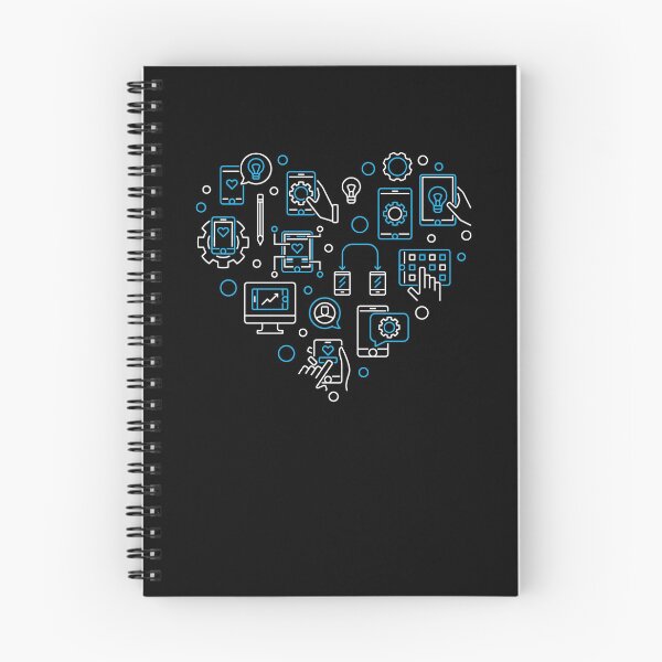 Item preview, App Developer Heart - I Love to create Smartphone Apps  designed and sold by venomousvector.