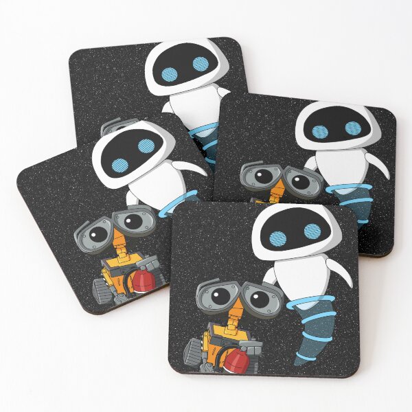 Item preview, Robots in love in space designed and sold by ByAshJade.