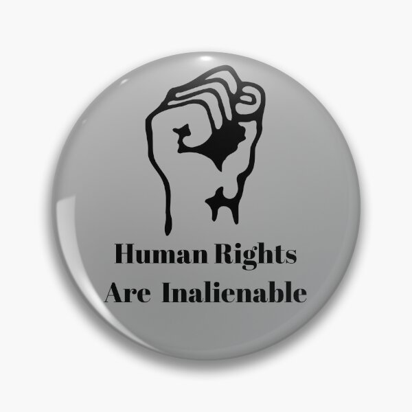 Item preview, Human Rights Are Inalienable designed and sold by Freihalt.
