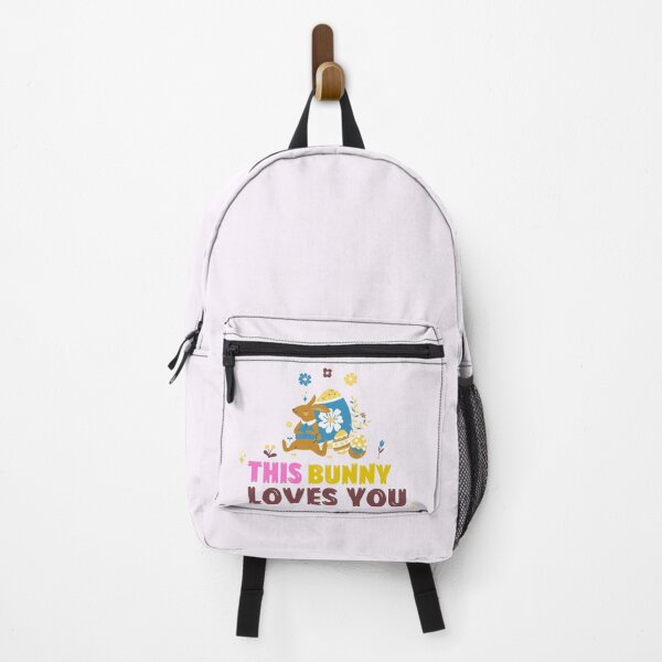 Item preview, "This Bunny Loves You" retro Easter Egg T-shirt.  designed and sold by AllThingsPuffa.