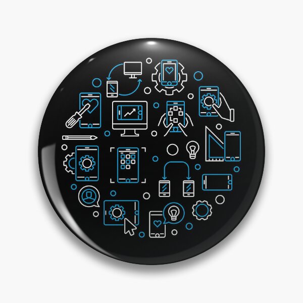 Item preview, App Developer Programming Smartphone apps  designed and sold by venomousvector.