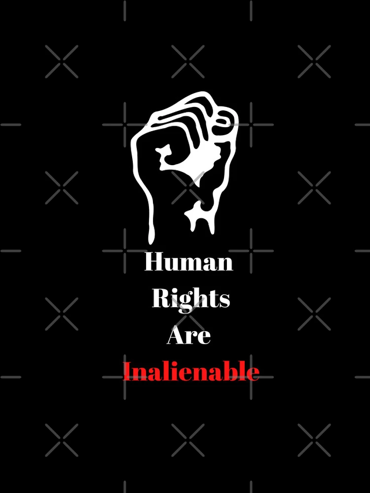 Thumbnail 4 of 4, iPhone Case, Human Rights Are Inalienable designed and sold by Freihalt.