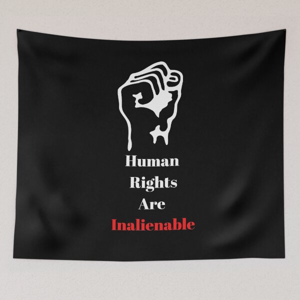 Item preview, Human Rights Are Inalienable designed and sold by Freihalt.
