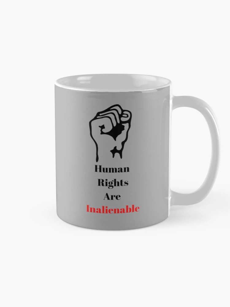 Thumbnail 3 of 6, Coffee Mug, Human Rights Are Inalienable designed and sold by Freihalt.