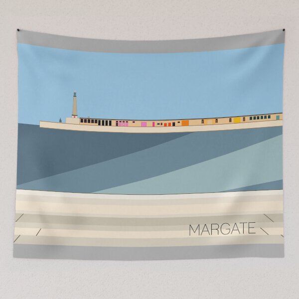 Item preview, Margate Harbour Pier Seaside designed and sold by OneThreeSix.