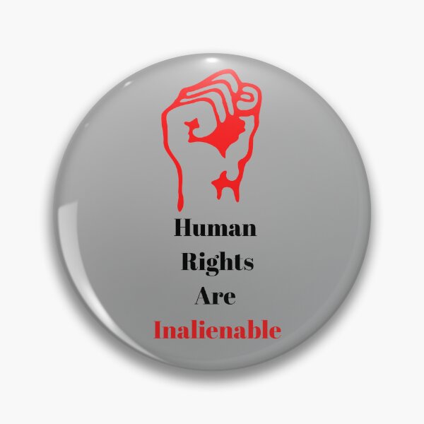 Item preview, Human Rights Are Inalienable designed and sold by Freihalt.