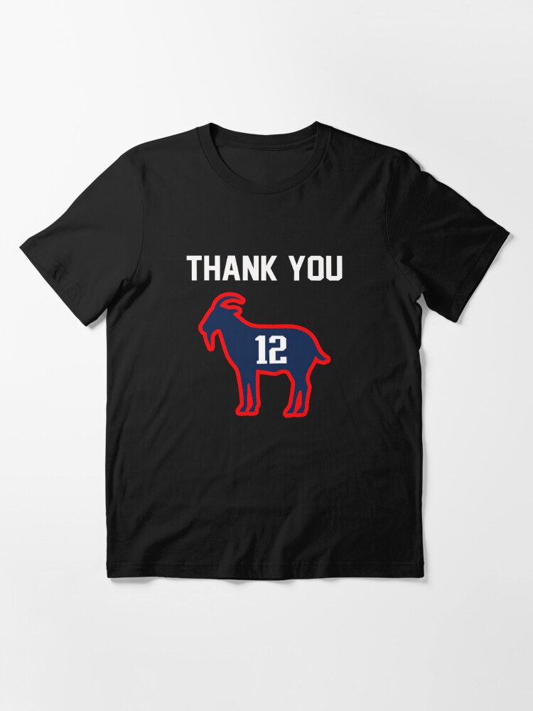 Thank You Tom Brady 12 Goat Shirt, Hoodie, Sweatshirt Q-Finder Trending  Design T Shirt