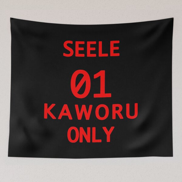 Item preview,  NGE! SEELE KAWORU ONLY ESSENTIAL SHIRT  designed and sold by angsty-angst.