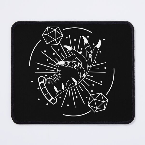 Item preview, Roll Your Fate (White) designed and sold by SerafinaArt.