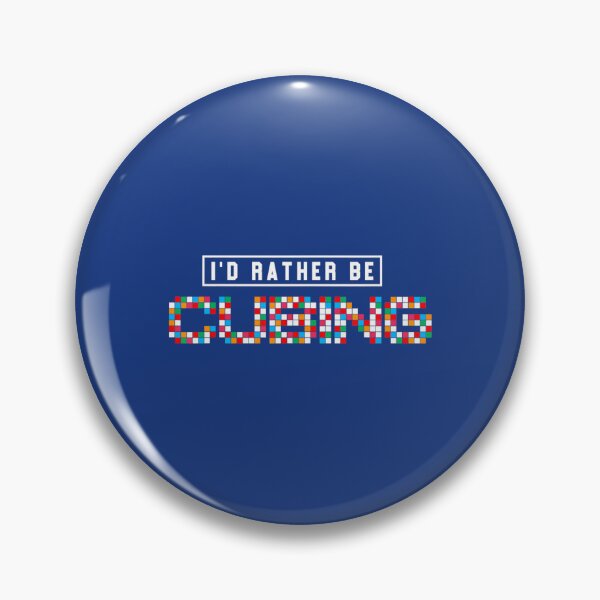 Item preview, I'd Rather Be Playing Cubing Speed designed and sold by PigGame.