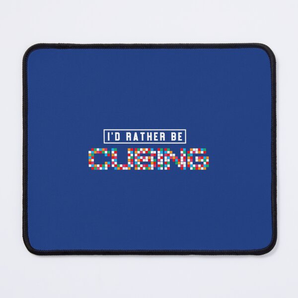 Item preview, I'd Rather Be Playing Cubing Speed designed and sold by PigGame.