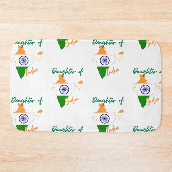 Item preview, Daughter of India Map Flag designed and sold by NovawayDirect.