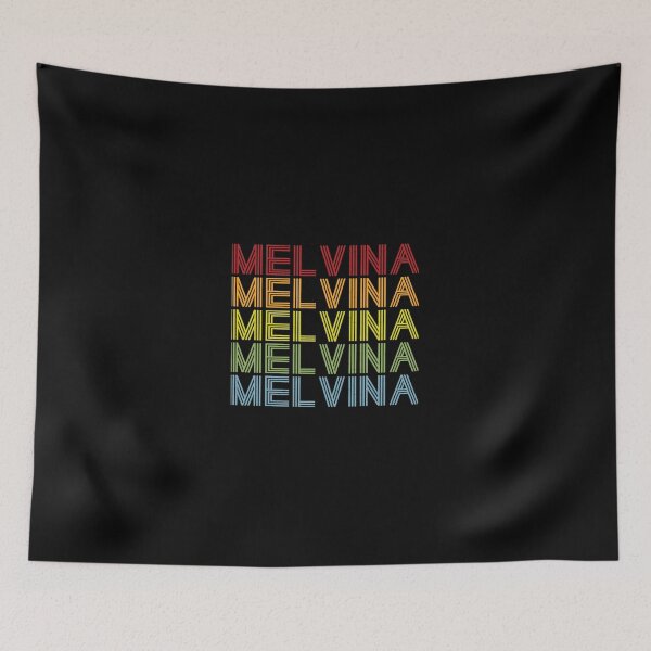 Item preview, Melvina Vintage Classic Retro Name Gift Item Tee designed and sold by Thanoirl027.