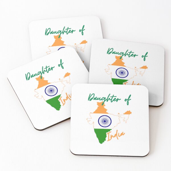 Item preview, Daughter of India Map Flag designed and sold by NovawayDirect.