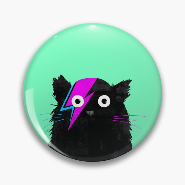 Item preview, Magical Black Cat - ZAP lightning bolt - Funny AWOKE with SUPERPOWER - Black Cat MAGIC - Cute kitty designed and sold by originalsusie.
