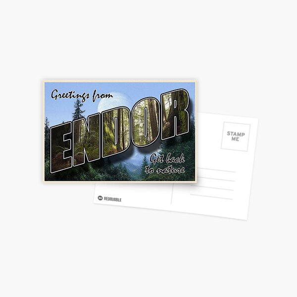 Endor Postcard Postcard