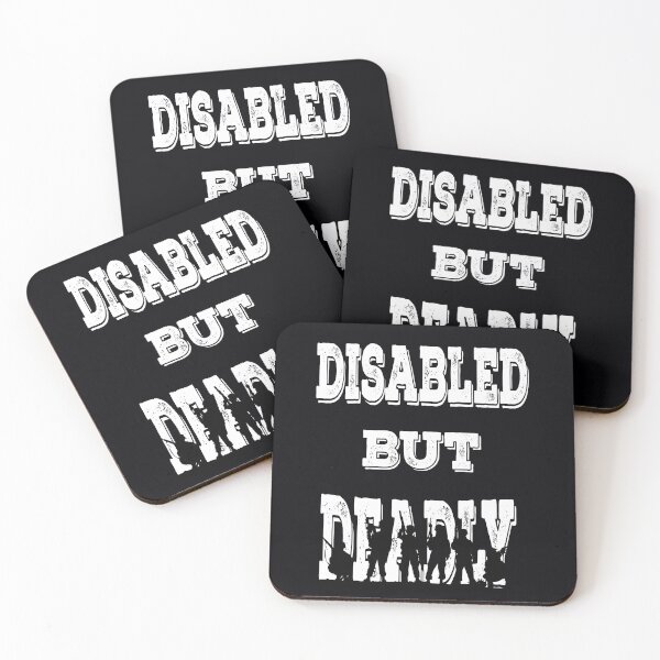 Item preview, Disabled But Deadly designed and sold by Doodlehub.