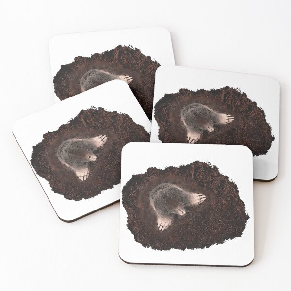 Item preview, Mole head, animal print man, cute moles, animal print baby designed and sold by Kirei-Lily.