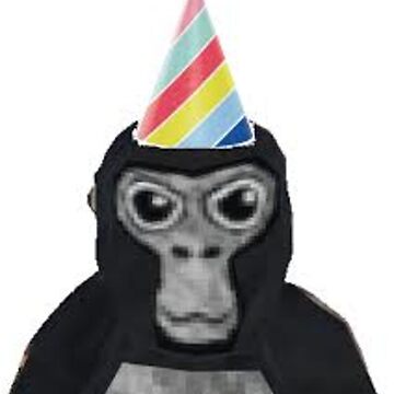 Gorilla tag monkey with birthday hat Bath Mat for Sale by BigBoyBrandon69