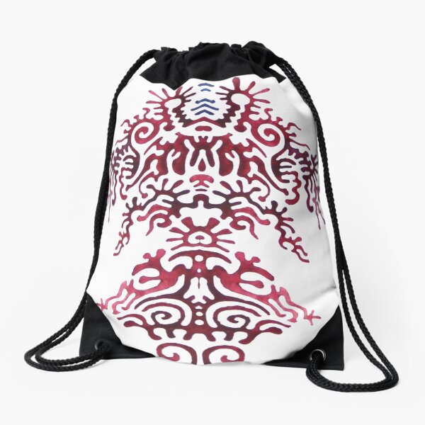 this has no title yet Drawstring Bag