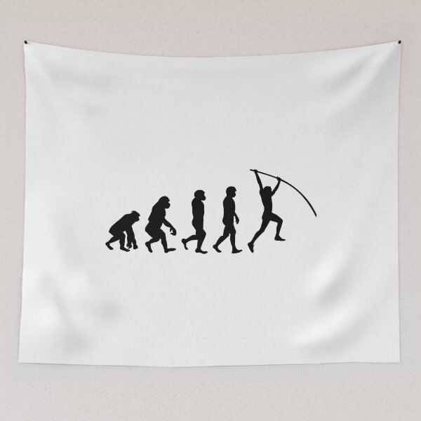 Item preview, Pole Vault Vaulting Jumping Evolution Athletics designed and sold by TastefulTees.