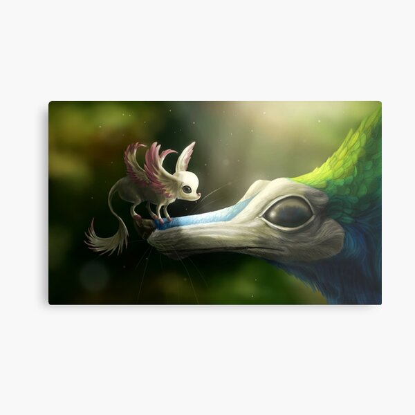 Pooker and Pookerphrax Metal Print