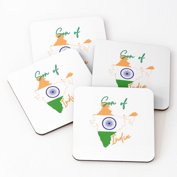 Item preview, Son of India Map Flag designed and sold by NovawayDirect.