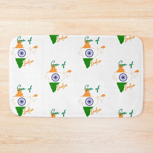 Item preview, Son of India Map Flag designed and sold by NovawayDirect.