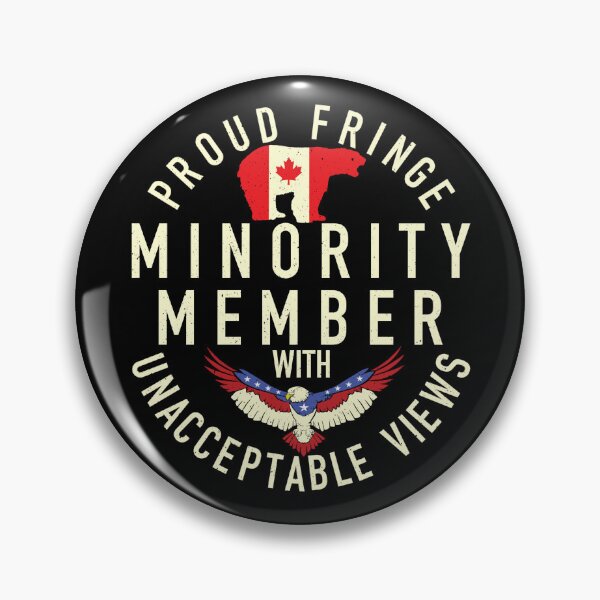 Item preview, Proud Member Of The Fringe Minority With Unacceptable Views Trucker Truckers Tee designed and sold by GraphifyArt.
