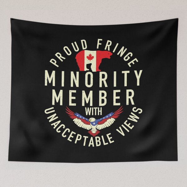 Item preview, Proud Member Of The Fringe Minority With Unacceptable Views Trucker Truckers Tee designed and sold by GraphifyArt.