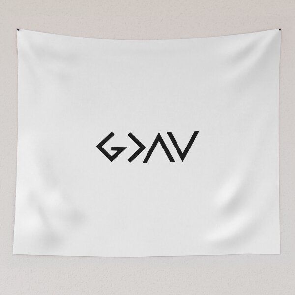 Item preview, God is Greater Than The Highs and Lows designed and sold by miraipa.