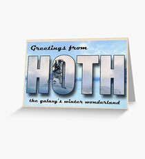 Hoth Postcard Greeting Card