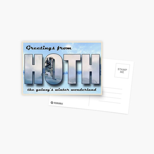 Hoth Postcard Postcard