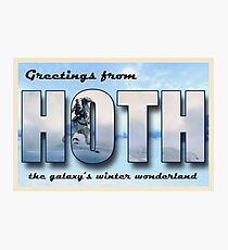 Hoth Postcard Photographic Print