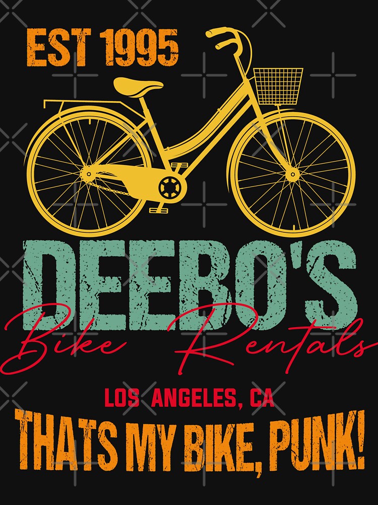 PinkLemonMadeCo Vintage 1995 Deebo's Bike Rental Shirt, Funny, Deebo's Bike T-Shirt That's My Bike Rental - Unisex