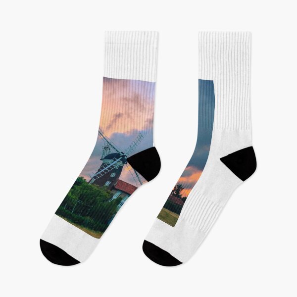 Item preview, Weybourne Windmill at Sunset designed and sold by Graham Prentice.