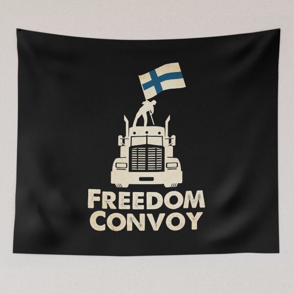 Item preview, Freedom convoy Finland designed and sold by Markotropoya22.