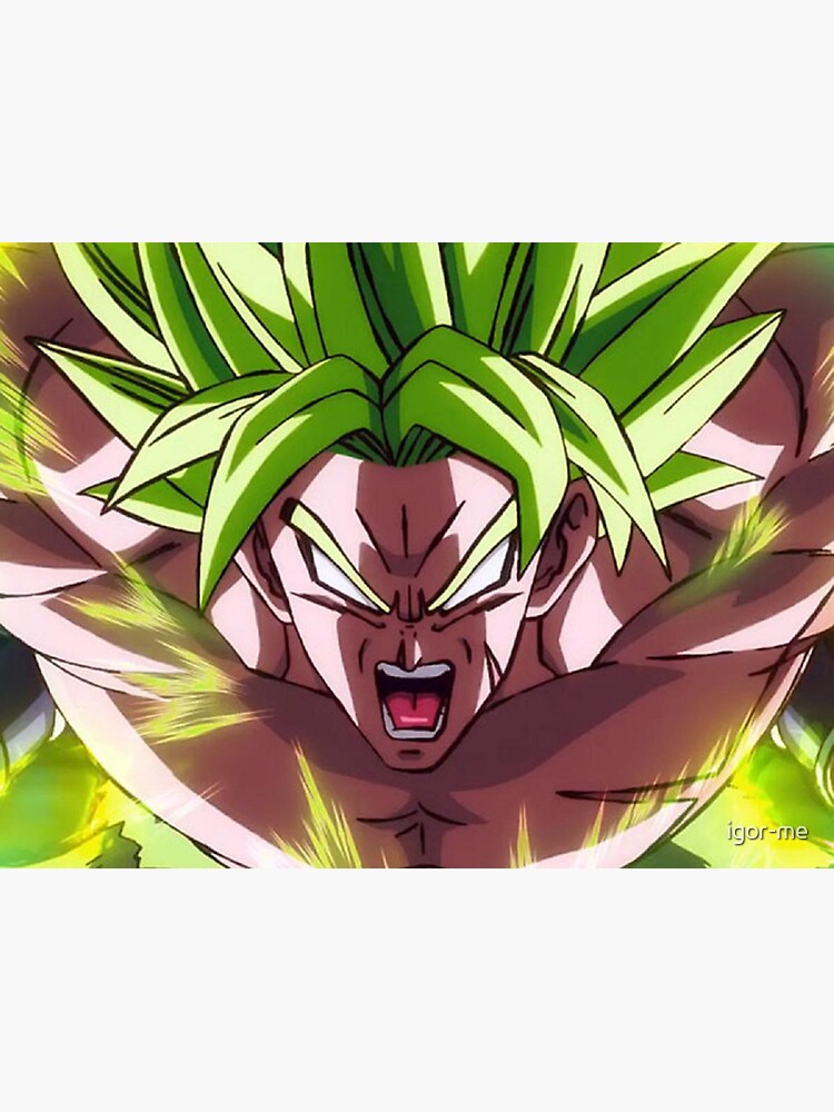 Dragon Ball Broly Wallpaper Sticker for Sale by igor-me