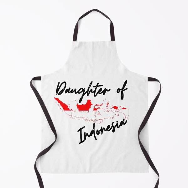 Item preview, Daughter of Indonesia Map Flag designed and sold by NovawayDirect.