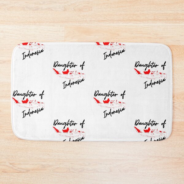 Item preview, Daughter of Indonesia Map Flag designed and sold by NovawayDirect.