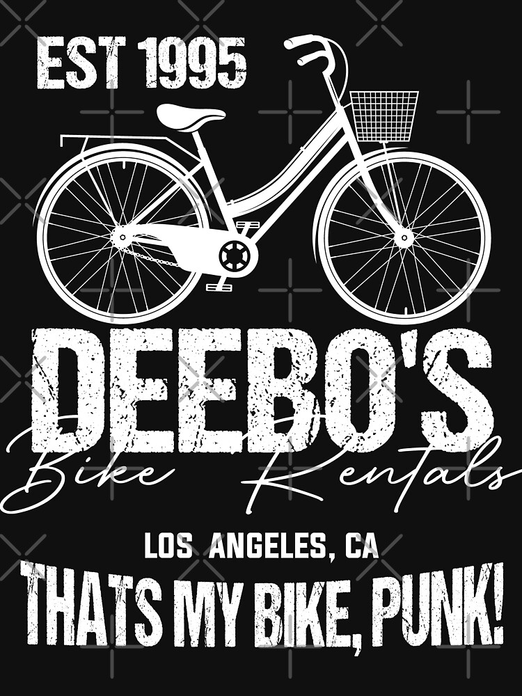 Deebo's Bike Rentals Fun vintage Bike Rider T-Shirt