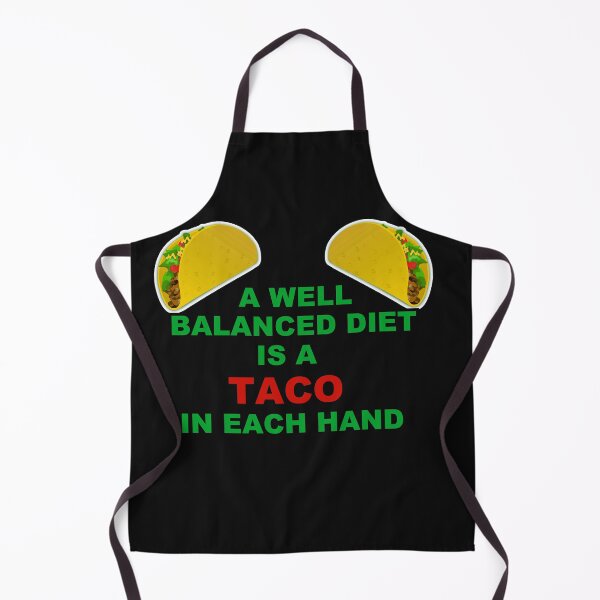 Artikelvorschau, Eine ausgewogene Ernährung ist ein Taco in jeder Hand. entworfen und verkauft von DistinguishedMe.