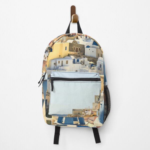 Item preview, Santorini Blue Domed Churches designed and sold by Graham Prentice.