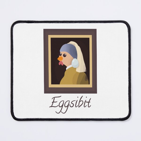 Item preview, Funny Hen Museum Puns | Art Gift Ideas | Vermeer Paintings designed and sold by Fluffy-Vectors.