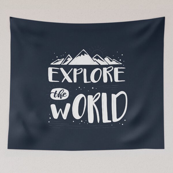 Item preview, EXPLORE THE WORLD designed and sold by Creativenetic.