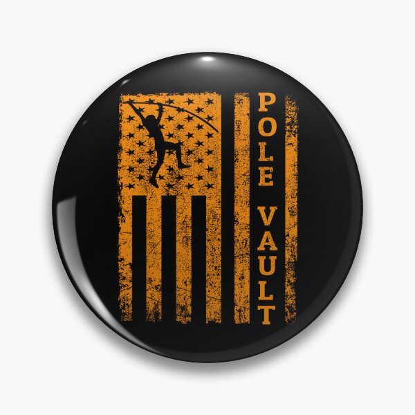 Item preview, Patriotic Pole Vault Vaulting Jumping USA Flag Vintage designed and sold by TastefulTees.