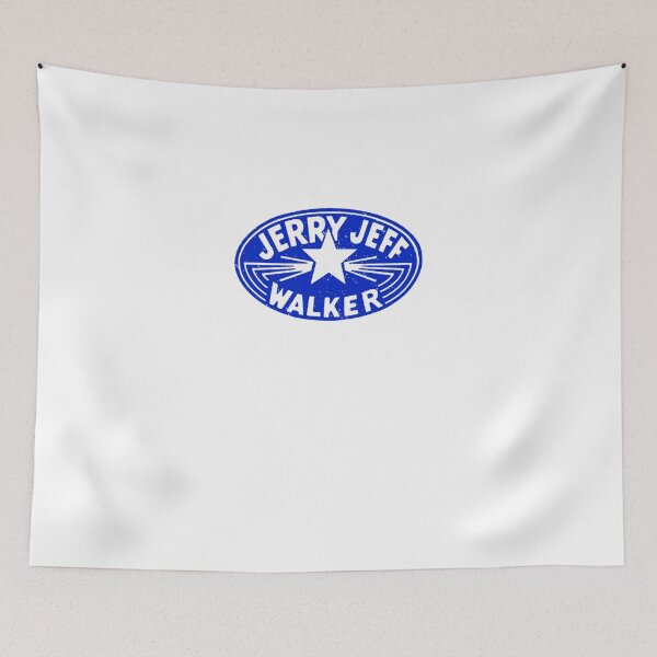 Item preview, Jerry Jeff Walker blue vintage logo Classic T-Shirt designed and sold by BUSHELBUSHEL.